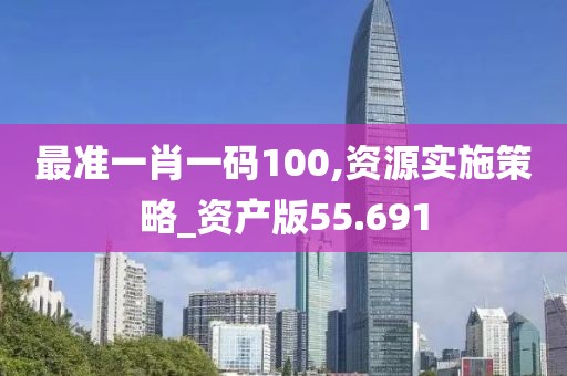 最准一肖一码100,资源实施策略_资产版55.691