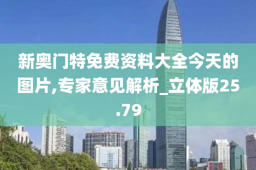 新奥门特免费资料大全今天的图片,专家意见解析_立体版25.79