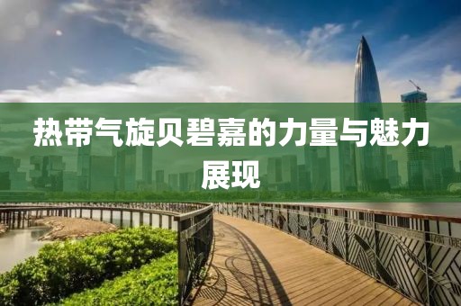 热带气旋贝碧嘉的力量与魅力展现