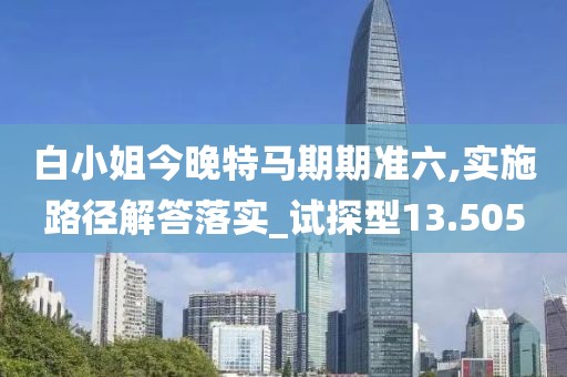 白小姐今晚特马期期准六,实施路径解答落实_试探型13.505