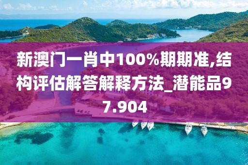 新澳门一肖中100%期期准,结构评估解答解释方法_潜能品97.904