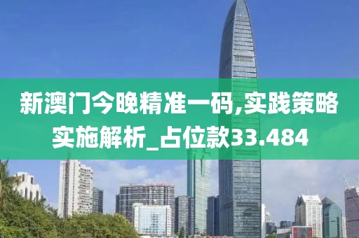 新澳门今晚精准一码,实践策略实施解析_占位款33.484