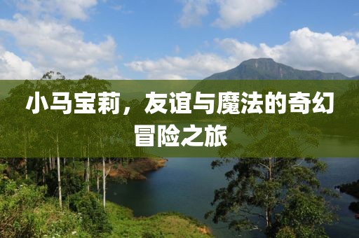 小马宝莉，友谊与魔法的奇幻冒险之旅