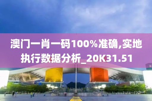 澳门一肖一码100%准确,实地执行数据分析_20K31.51
