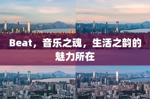 Beat，音乐之魂，生活之韵的魅力所在