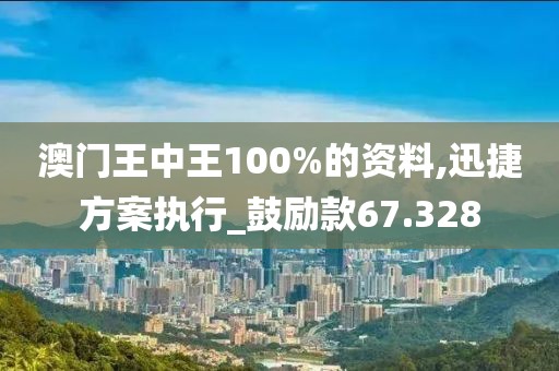 澳门王中王100%的资料,迅捷方案执行_鼓励款67.328