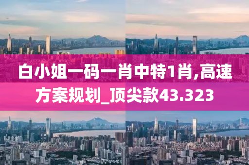 白小姐一码一肖中特1肖,高速方案规划_顶尖款43.323