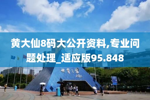 黄大仙8码大公开资料,专业问题处理_适应版95.848