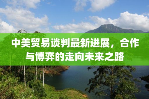 中美贸易谈判最新进展，合作与博弈的走向未来之路