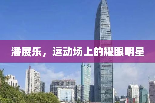 潘展乐，运动场上的耀眼明星