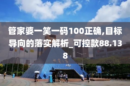 管家婆一笑一码100正确,目标导向的落实解析_可控款88.138
