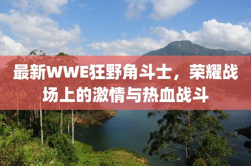 最新WWE狂野角斗士，荣耀战场上的激情与热血战斗
