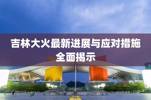 吉林大火最新进展与应对措施全面揭示