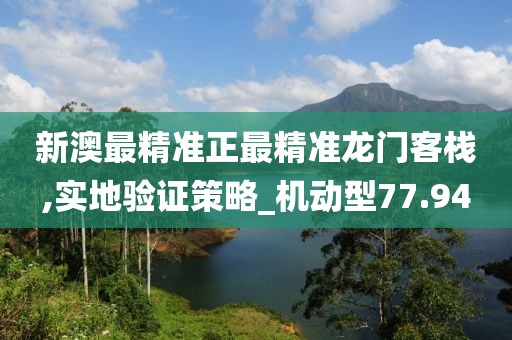 新澳最精准正最精准龙门客栈,实地验证策略_机动型77.94