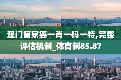 澳门管家婆一肖一码一特,完整评估机制_体育制85.87