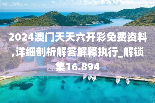 2024澳门天天六开彩免费资料,详细剖析解答解释执行_解锁集16.894