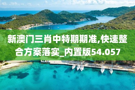 新澳门三肖中特期期准,快速整合方案落实_内置版54.057