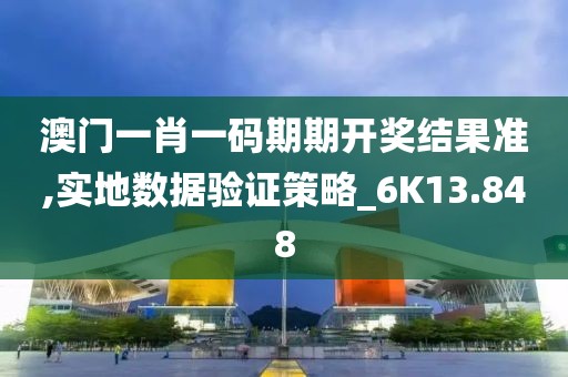 澳门一肖一码期期开奖结果准,实地数据验证策略_6K13.848