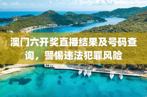 澳门六开奖直播结果及号码查询，警惕违法犯罪风险