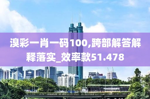 溴彩一肖一码100,跨部解答解释落实_效率款51.478