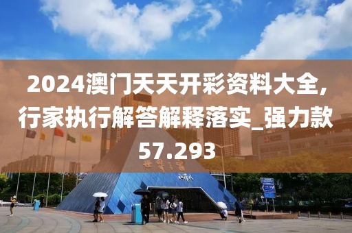 2024澳门天天开彩资料大全,行家执行解答解释落实_强力款57.293