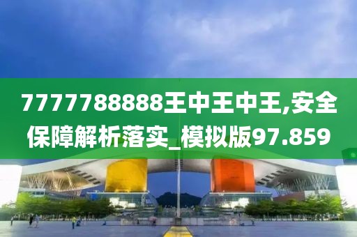 7777788888王中王中王,安全保障解析落实_模拟版97.859