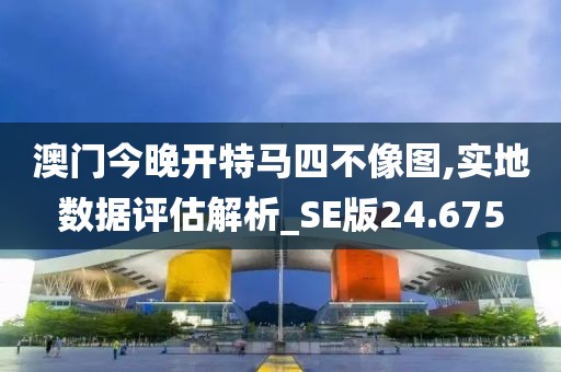 澳门今晚开特马四不像图,实地数据评估解析_SE版24.675
