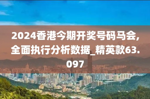 2024香港今期开奖号码马会,全面执行分析数据_精英款63.097