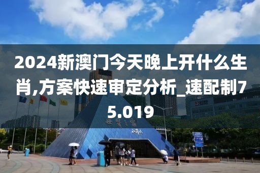2024新澳门今天晚上开什么生肖,方案快速审定分析_速配制75.019
