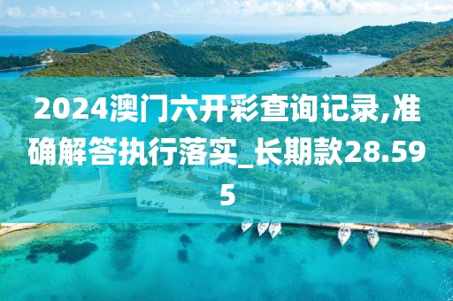 2024澳门六开彩查询记录,准确解答执行落实_长期款28.595