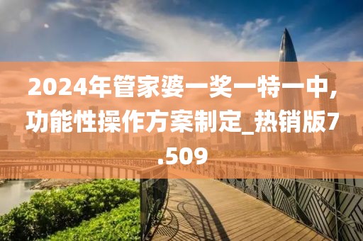 2024年管家婆一奖一特一中,功能性操作方案制定_热销版7.509