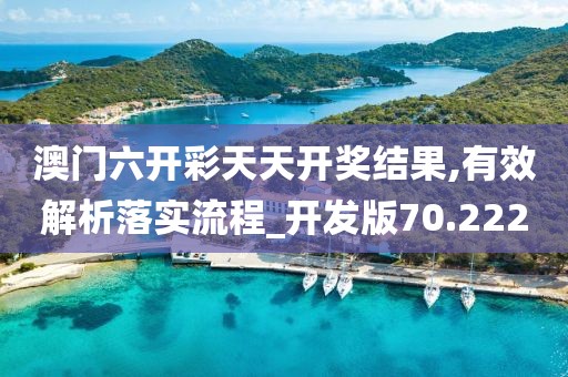 澳门六开彩天天开奖结果,有效解析落实流程_开发版70.222