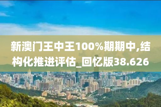 新澳门王中王100%期期中,结构化推进评估_回忆版38.626