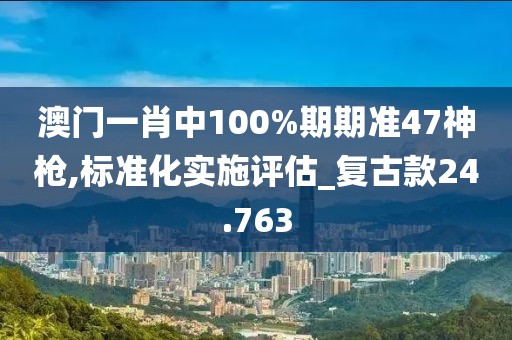 澳门一肖中100%期期准47神枪,标准化实施评估_复古款24.763