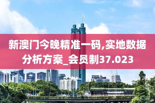 新澳门今晚精准一码,实地数据分析方案_会员制37.023