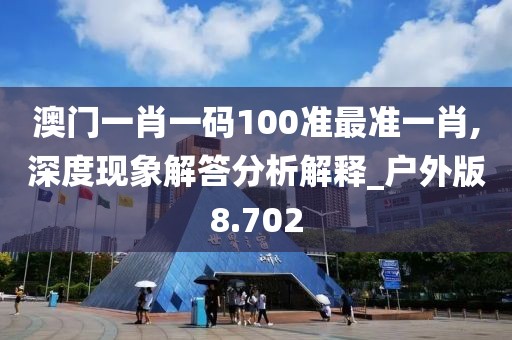 澳门一肖一码100准最准一肖,深度现象解答分析解释_户外版8.702