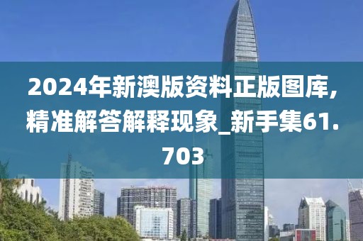 2024年新澳版资料正版图库,精准解答解释现象_新手集61.703