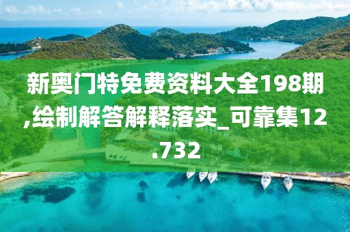 新奥门特免费资料大全198期,绘制解答解释落实_可靠集12.732
