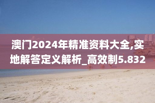 澳门2024年精准资料大全,实地解答定义解析_高效制5.832