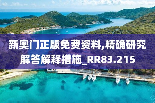 新奥门正版免费资料,精确研究解答解释措施_RR83.215