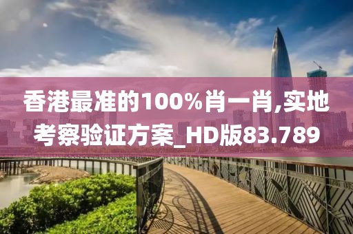 香港最准的100%肖一肖,实地考察验证方案_HD版83.789