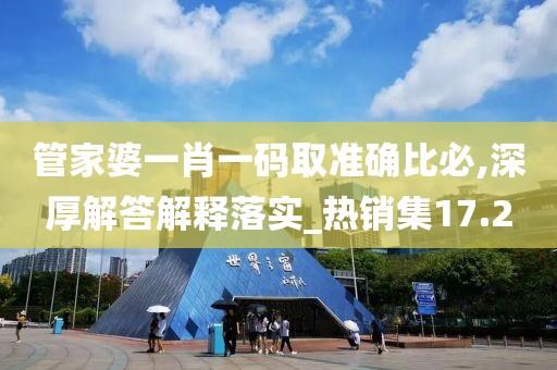 管家婆一肖一码取准确比必,深厚解答解释落实_热销集17.2