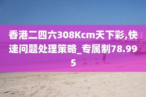 香港二四六308Kcm天下彩,快速问题处理策略_专属制78.995