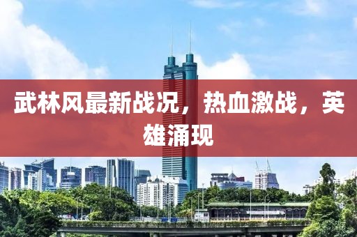 武林风最新战况，热血激战，英雄涌现