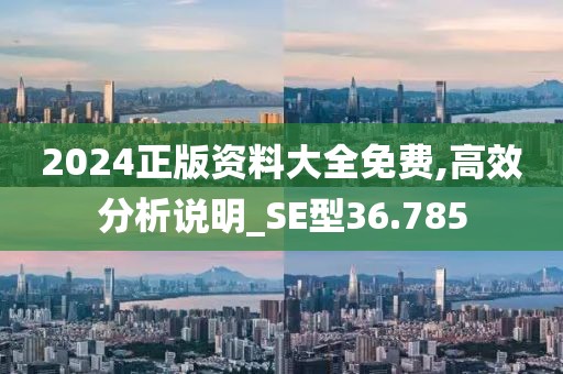 2024正版资料大全免费,高效分析说明_SE型36.785