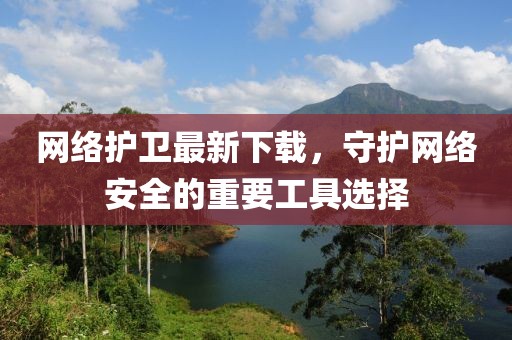 网络护卫最新下载，守护网络安全的重要工具选择