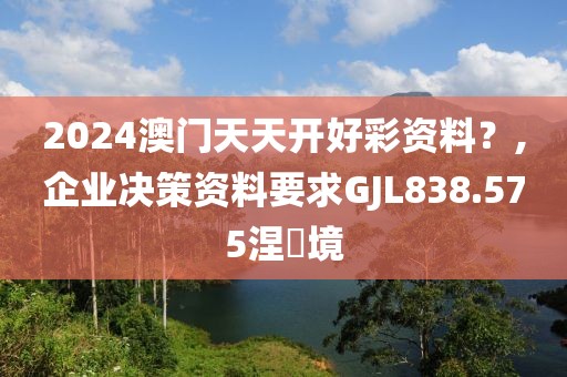 2024澳门天天开好彩资料？,企业决策资料要求GJL838.575涅槃境
