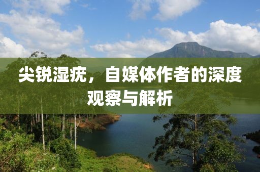 尖锐湿疣，自媒体作者的深度观察与解析
