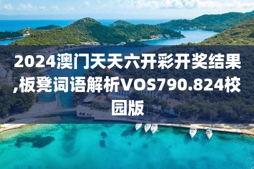 2024澳门天天六开彩开奖结果,板凳词语解析VOS790.824校园版