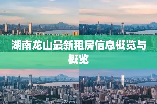湖南龙山最新租房信息概览与概览